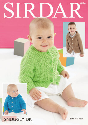 Jackets in Sirdar Snuggly DK - 4876 - Downloadable PDF