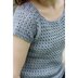 40th Anniversary 11 Cirro Tee - Top Crochet Pattern for Women in Valley Yarns Northfield