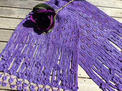 The Tangled Garden Shawl