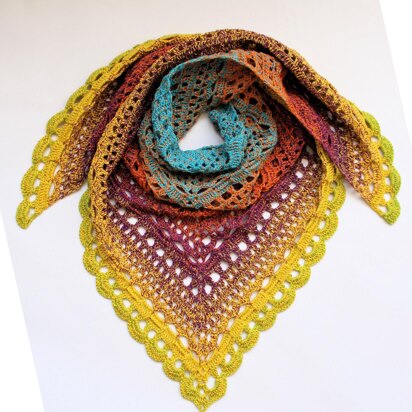 Sunset Shawl