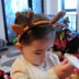 Crochet reindeer headband