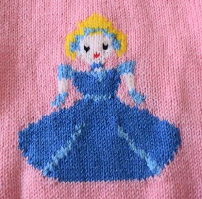 Princess Sweater and Crown - Cinderella
