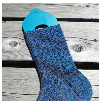 KNITTING PATTERN Beginner Socks Knit Pattern Cozy Boot Socks