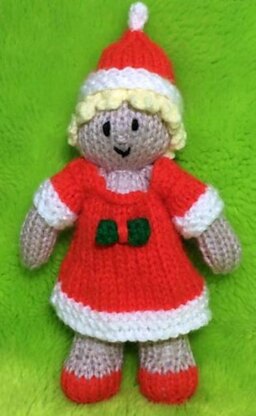 Holly Christmas Doll