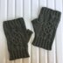 Cabled Sea Turtle Mitts