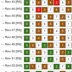 C2C Christmas Tree Sofa Square Cushion Mosaic Ladder CROCHET PATTERN