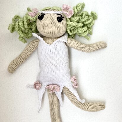 Pattern: knitted TOOTH FAIRY, amigurumi