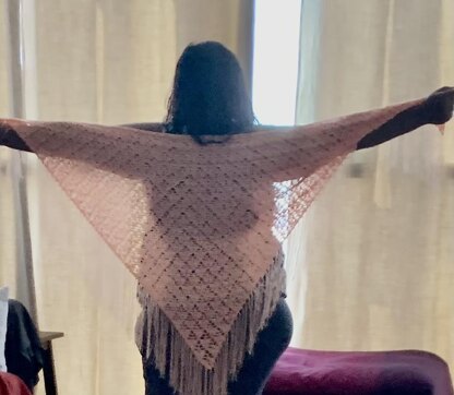 Bohemian Lace Shawl