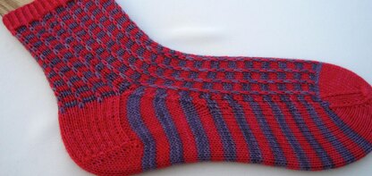 Two Color Mismatched Socks