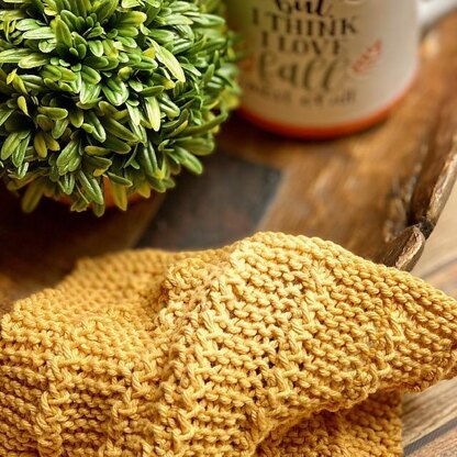 Corkscrew Dishcloth Pattern