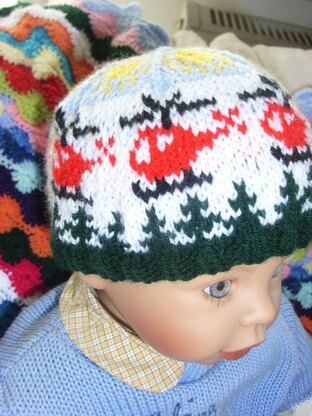 Little helicopter kids beanie