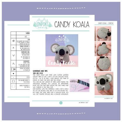 Candy Koala Amigurumi