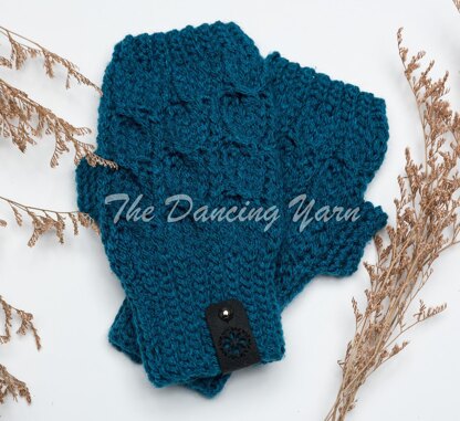 Honeycomb Fingerless Gloves