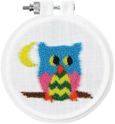 Design Works Owl Punch Needle Kit