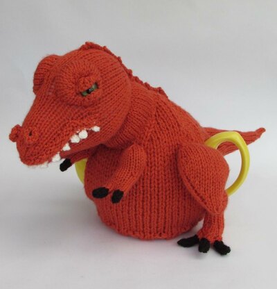 Tea-Rex Tea Cosy Knitting Pattern