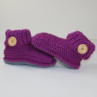 Children's Rib Cuff Boots