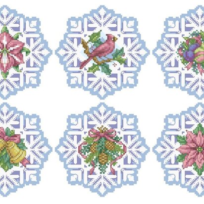 Snowflake Elegance Ornaments - PDF