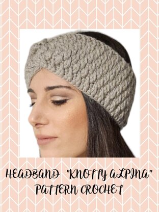 HEADBAND "KNOTTY ALPINA"