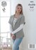 Sweater & Cardigan in King Cole Authentic DK - 4892 - Leaflet