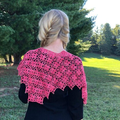 Dogwood Blossoms Shawl