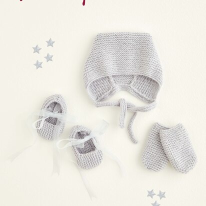 Hat, Shoes and Mittens in Hayfield Baby Bonus DK - 5422 - Downloadable PDF