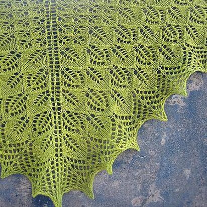 Tin Can Knits Photosynthesis Shawl PDF