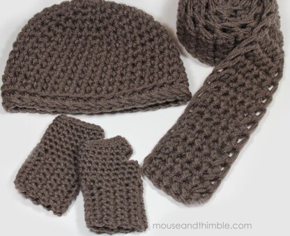 Beanie Scarf & Kid Mitts US TERMS 4521