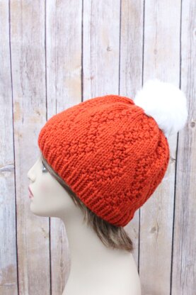 Knitting pattern womens hat #506