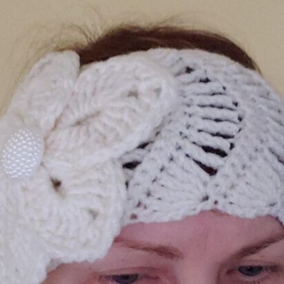 Headband Ear Warmer MARINA Pattern Instant Download