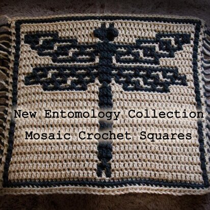 Entomology Collection Mosaic Square: Dragonfly