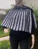Striped cape