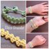 Pdf Pattern for crochet picot bracelet - Friendship/Love/Thinking of you bracelet - Easy Crochet pattern for beginners