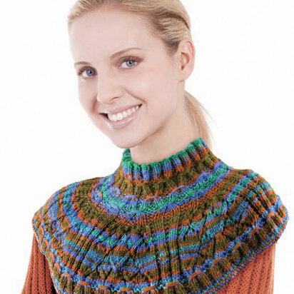 Cowl in Knit One Crochet Too Ty-Dy Wool - 1798 - Downloadable PDF