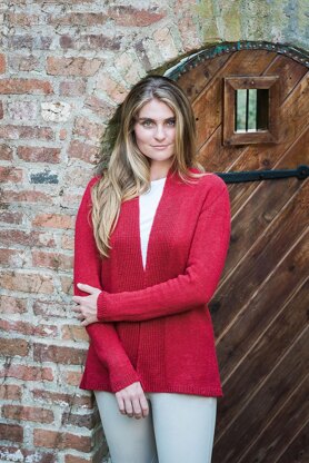 Lexington Top-Down Cardigan #B116