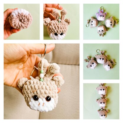 Giraffe Keychain