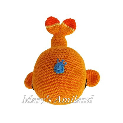 Noah Whale the Ami - Amigurumi crochet pattern