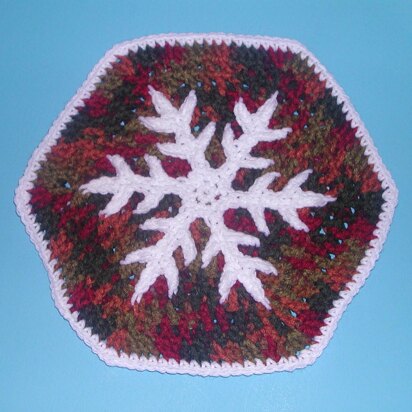 Snowflake Pillow #2 PATTERN C-148