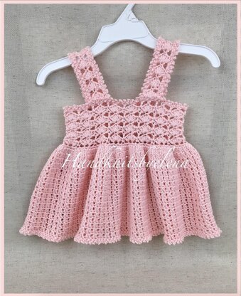 Crochet Sundress with Shoulder Straps