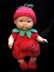 5" Berenguer Doll Strawberry Outfit
