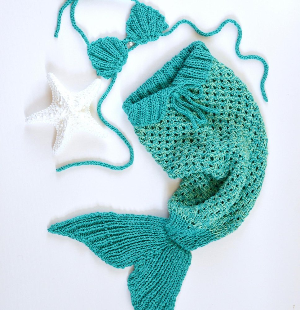 Baby mermaid best sale tail blanket