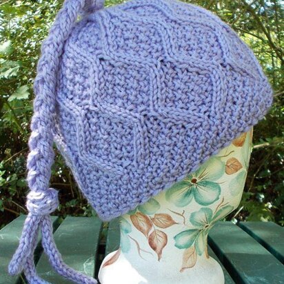 Multiple Choice Moss Stitch Hat - knitting pattern