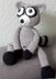 Crochet pattern Patrick the raccoon