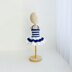 Crochet doll clothes, amigurumi doll clothes, doll outfit, Marine Vibe