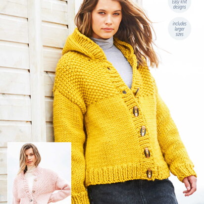 Jackets in Stylecraft Life Super Chunky & Special XL - 9885 - Downloadable PDF - knitting pattern