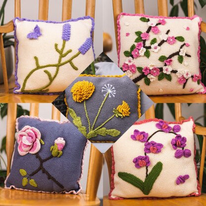 Flower cushion combo