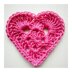 Crochet Square :: Granny Heart Square