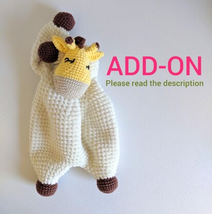 ADD-ON Sleepy Giraffe Comforter