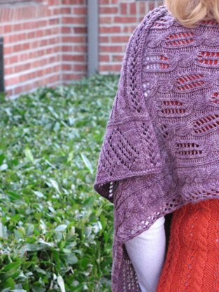 Mosey Cable Lace Wrap