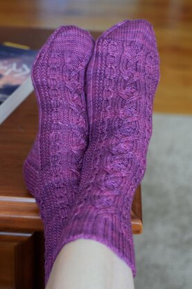 Interlaced Socks