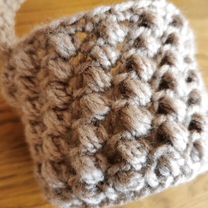 Bean stitch basket